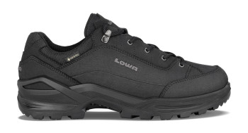 LOWA Renegade EVO GTX LO WIDE Gore-Tex Herren Schwarz